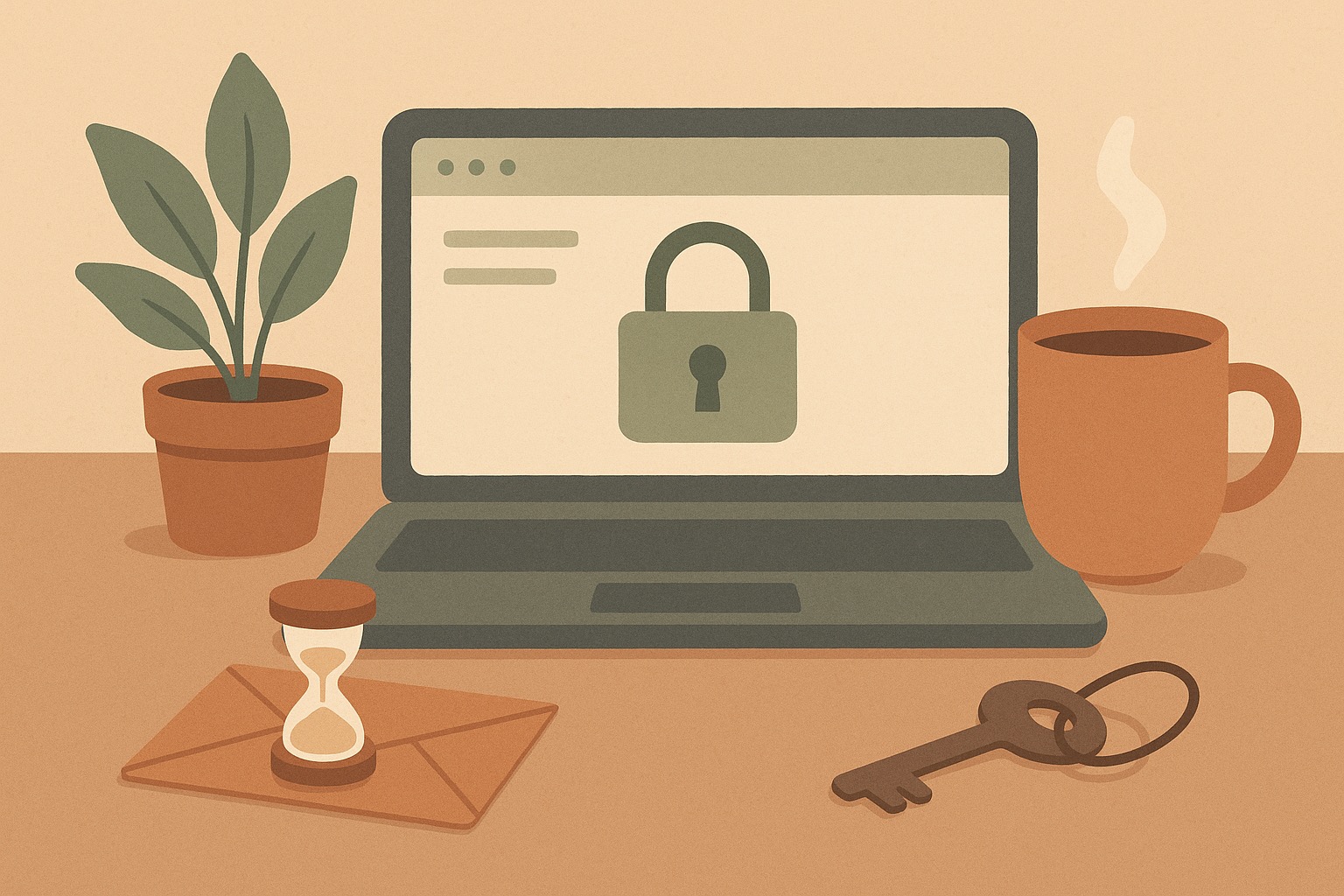 How I send clients a private web page that expires on its own
